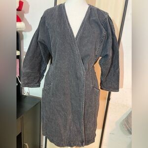 IRO Charcoal Denim Dress